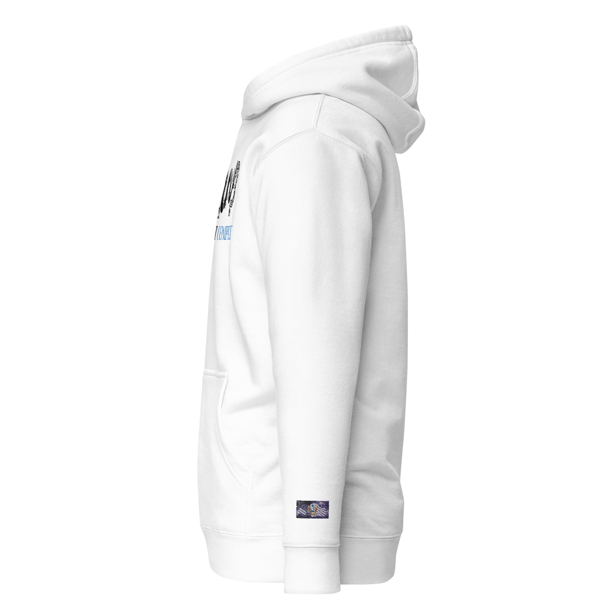 Constitutes - Do Not Comply Political Hoodie. White. Civil Disobedience. Civil Protests. Civil Infiltration.