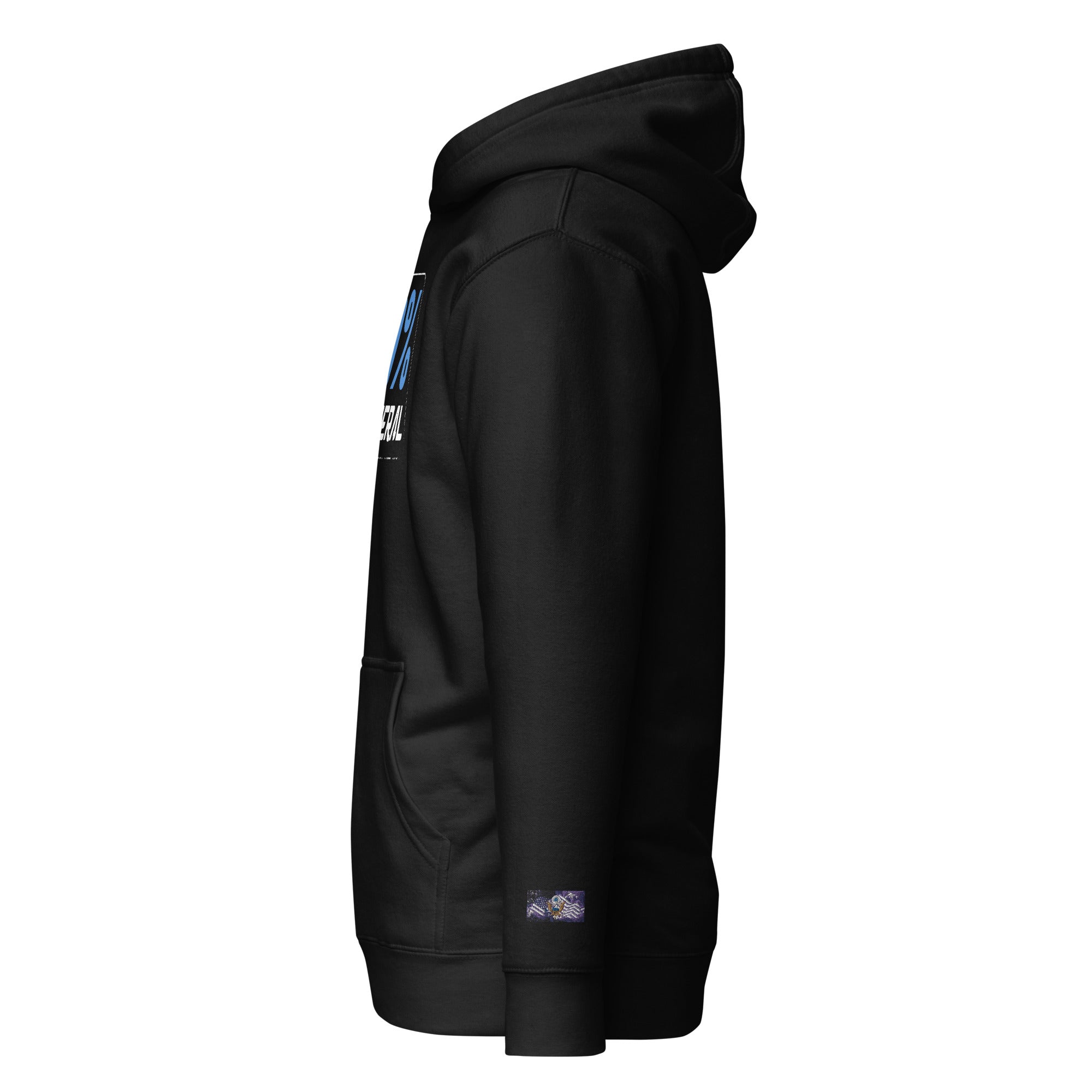 Constitutes - 0% Liberal Political Hoodie. Jet Black. Logic & Reasoning. Common Sense. Order Over Chaos.