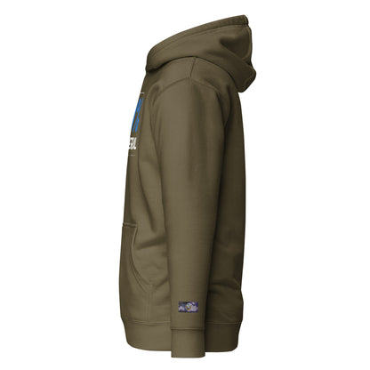 Constitutes - 0% Liberal Political Hoodie. Military Green. Logic & Reasoning. Common Sense. Order Over Chaos.